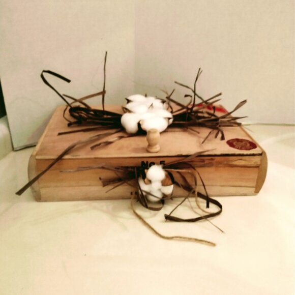 Suenos de Saundra Upcycled, Large, COROJO #5, Cigar Box, Home Accent/Storage - Picture 3 of 12